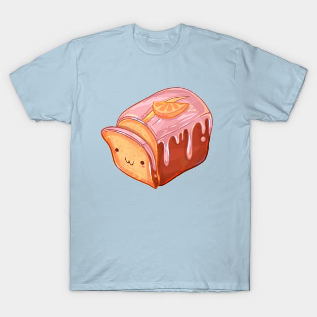 Pink Lemonade Bread T-Shirt by Claire Lin